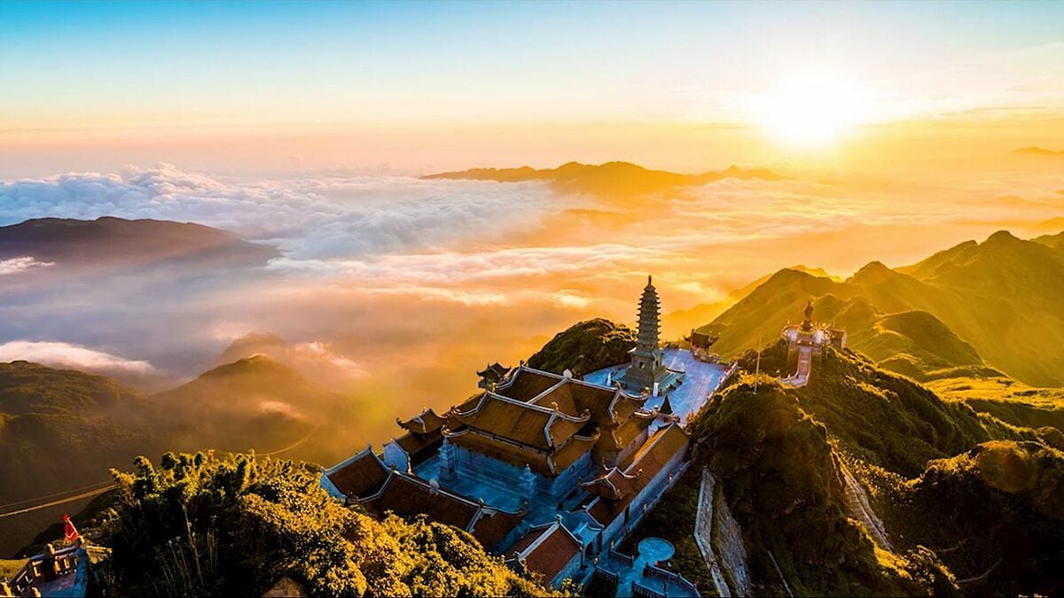 Fansipan is very tall, with a cool climate and a rich variety of plant species